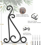 Fashion&cool Wall Hanging Plant Brackets, 12 Inch Retro Heavy Duty Iron Plant - Image 2
