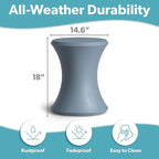 Coast Modern Outdoor Side Table - Image 2