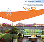 E&K Sunrise 27' x 27' x 27' Sun Shade Sail Triangle Canopy Shade Cover UV Block - Image 5