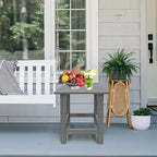 Outdoor Side Table, HDPS Single Adirondack Side Table Weather Resistant - Image 6