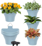 MADHOLLY 6Pcs Vertical Hanging Planters by MADHOLLY
