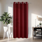 Joydeco Blackout Door Curtain for Doorway Privacy 90 Inches Long, Grommet by JOYDECO