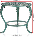 OwnMy Cast Iron Plant Stand Heavy Duty Vintage Wrought Iron Flower Pot Holder - Image 3