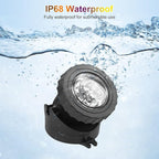 3000K Warm White Pond Lights, LED Underwater Submersible Landscape Spotlights - Image 4