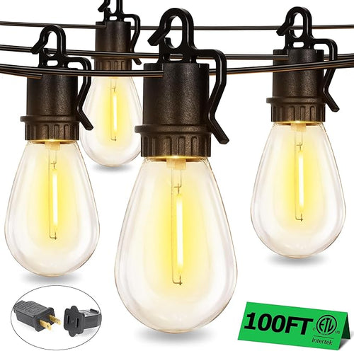 100FT Outdoor String Lights - Image 2