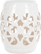 Safavieh Castle Gardens Collection Imperial Vine Antique White Glazed Ceramic - Image 3