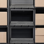 Gracious Living 4 Pack Light Duty Storage Shelves, Knect-A-Shelf 4-Shelf - Image 5