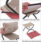 15" Foldable Foot Stool Ottoman - Image 7