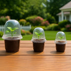 36 Packs 5/4/3.5 Inch Clear Nursery Pots - Image 6