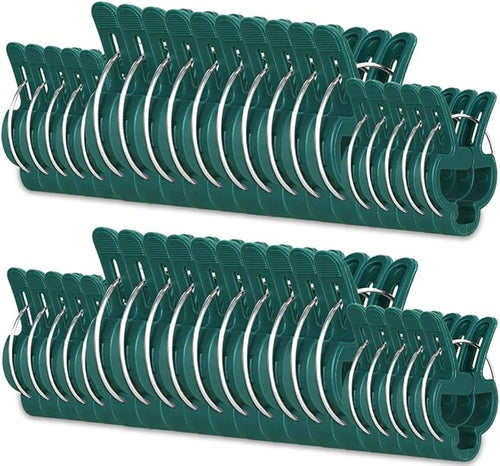 40 Pcs Plant Support Clips, Flower and Vine, Garden Tomato Plant Support Clips by Yinghezu