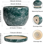 SQOWL 10 Inch Plant Pot - Image 3
