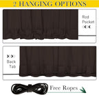 NICETOWN 2 Panels Weighted Outdoor Curtains - Image 3