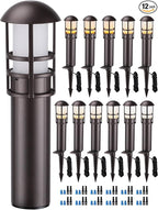 LEONLITE 12-Pack 5CCT Low Voltage Landscape Pathway Lights 3W Landscape by LEONLITE