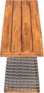Christopher Knight Home Pasco Acacia Wood Outdoor Dining Table Set - Image 16