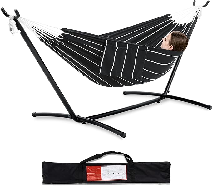 PNAEUT Double Hammocks with Stand by PNAEUT