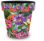 Briarwood Lane Zinnias in Bloom Medium Planter - Image 4