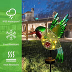 DREAMYSOUL Outdoor Solar Garden Lights, Hummingbird Solar Lights - Image 6
