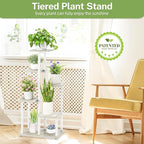 iDavosic.ly 6 Tier Plant Stand Indoor, Tiered Corner Plant Shelf - Image 2