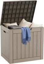 DRATO Deck Boxes, 30 Gallon Outdoor Storage Box by DRATOprovidesawarmandcozy