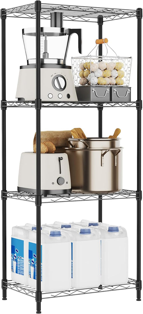 4 Tiers Shelf Metal Storage Shelves Wire Rack Closet Organizers by MEIGAOPLASTICANDMETALHKCOLIMITED