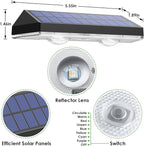 Solar Fence Lights Outdoor, 2PK RGB Solar Lights - Image 6