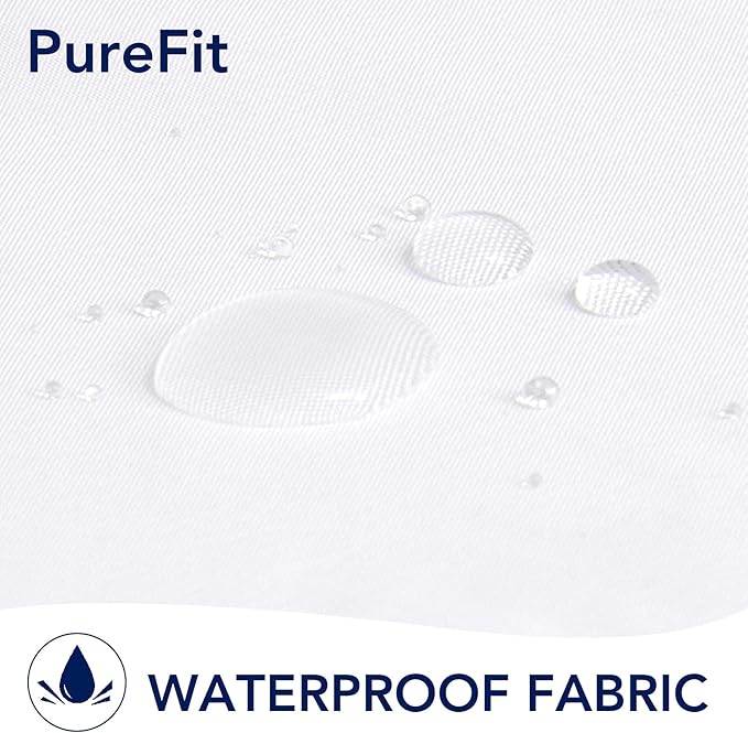 PureFit Outdoor Curtains for Patio Waterproof Weatherproof, UV Resistant - Image 2