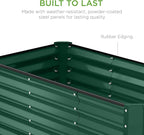 Best Choice Products 4x2x2ft Outdoor Metal Raised Garden Bed, Deep Root Planter - Image 5