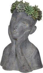 Newman House Studio Face Cactus Succulents Planter Pot - Image 2