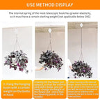 6PCS Retractable Plant Pulley Hanger - Image 3