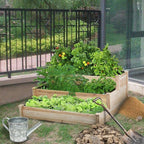 Yaheetech 3 Tier 47 x 47 x 22in Raised Garden Bed Horticulture Outdoor Elevated - Image 7