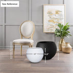 17 H x 21" Dia Round Fiberstone Planter - Image 3