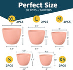 Planter Pots with Drainage Holes - Image 2