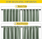 NICETOWN 2 Panels Weighted Outdoor Curtains - Image 3