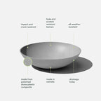 Veradek Mason Series Lane Bowl Planter| - Image 3