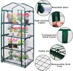 Mini Greenhouse for Indoor Outdoor, Plant Green House 4-Tier Rack Stand - Image 2