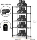 1250 lbs Storage Shelving Utility Shelving Unit 5-Tier Utility Shelving Unit - Image 3