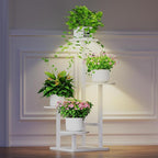 Plant Stand Indoor with Grow Light, 4-Tiered Tall Plant Stand Indoor, Metal - Image 6