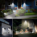 URPOWER Solar Lights Outdoor 2-in-1 Waterproof Solar Spotlight Auto On/Off Wall - Image 6