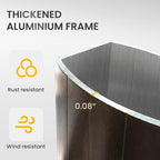 10 X 13 FT Cantilever Patio Umbrella - Image 9