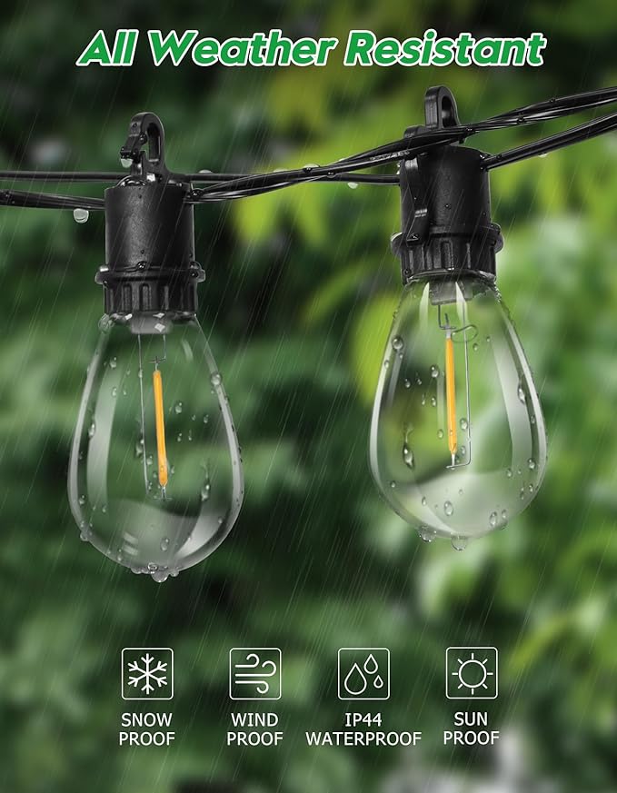 50FT Outdoor String Lights - Image 3