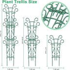 Indoor Plant Trellis for Climbing Plants, 8 Pack Garden Trellis for Potted - Image 2