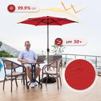 Abba Patio 7.5FT Lyon Outdoor Patio Umbrella Outdoor Table Umbrella - Image 3