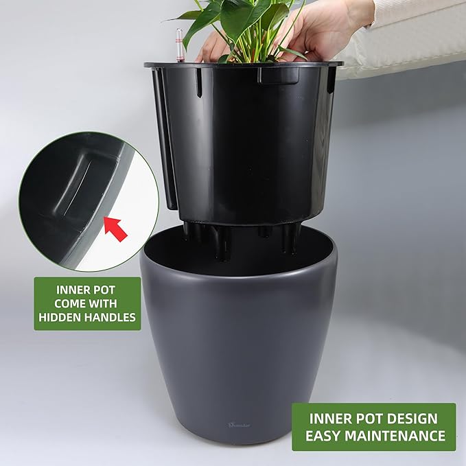 Dexceder 13x12 Self Watering Planter - Image 4