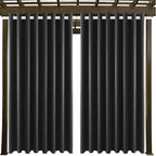 Outdoor Patio Curtain Waterproof Darkening Thermal Insulated Indoor Curtains - Image 9