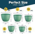 Planter Pots with Drainage Holes - Image 2