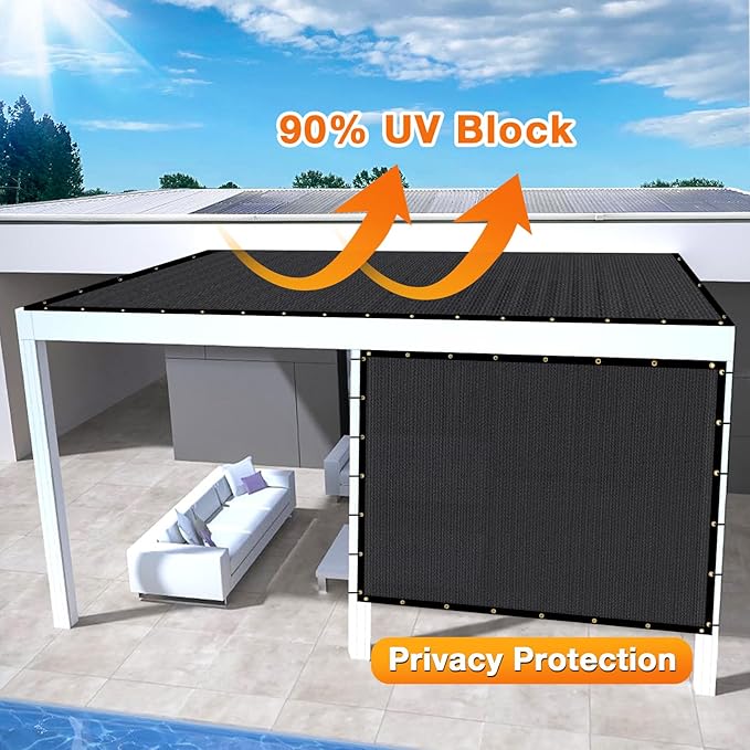 Artpuch Outdoor Pergola Shade Cover 18x24 FT Sun Shade Cloth - Image 3