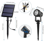 Solar Spot Lights Outdoor, Dusk to Dawn Landscape Spotlights IP65 Waterproof - Image 5