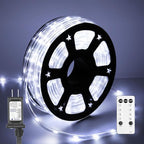 50FT 360 LED Waterproof Rope Lights Outside by Soiarllt