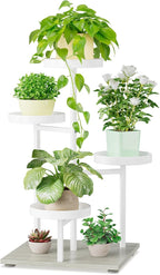 iDavosic.ly 4 Tier Plant Stand Indoor, Tiered Corner Flower Holder Shelf Outdoor by iDavosicly