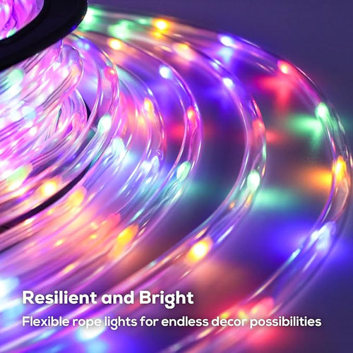 100FT 720 LED Christmas Rope Lights Outdoor Waterproof - Image 2